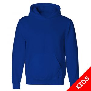 Kids Hoodie (KH1) - Royal Blue (RB), 12-13 Years
